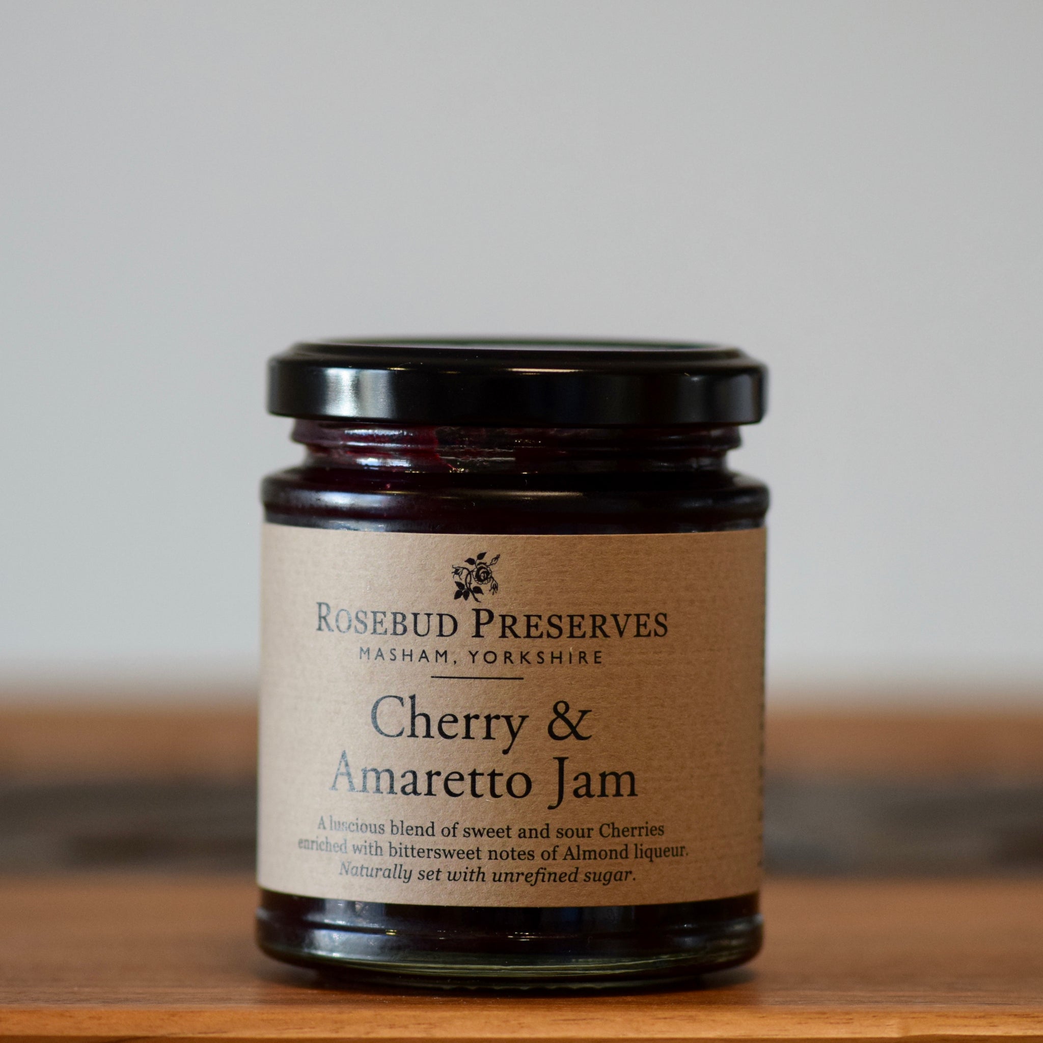Rosebud Cherry & Amaretto Jam