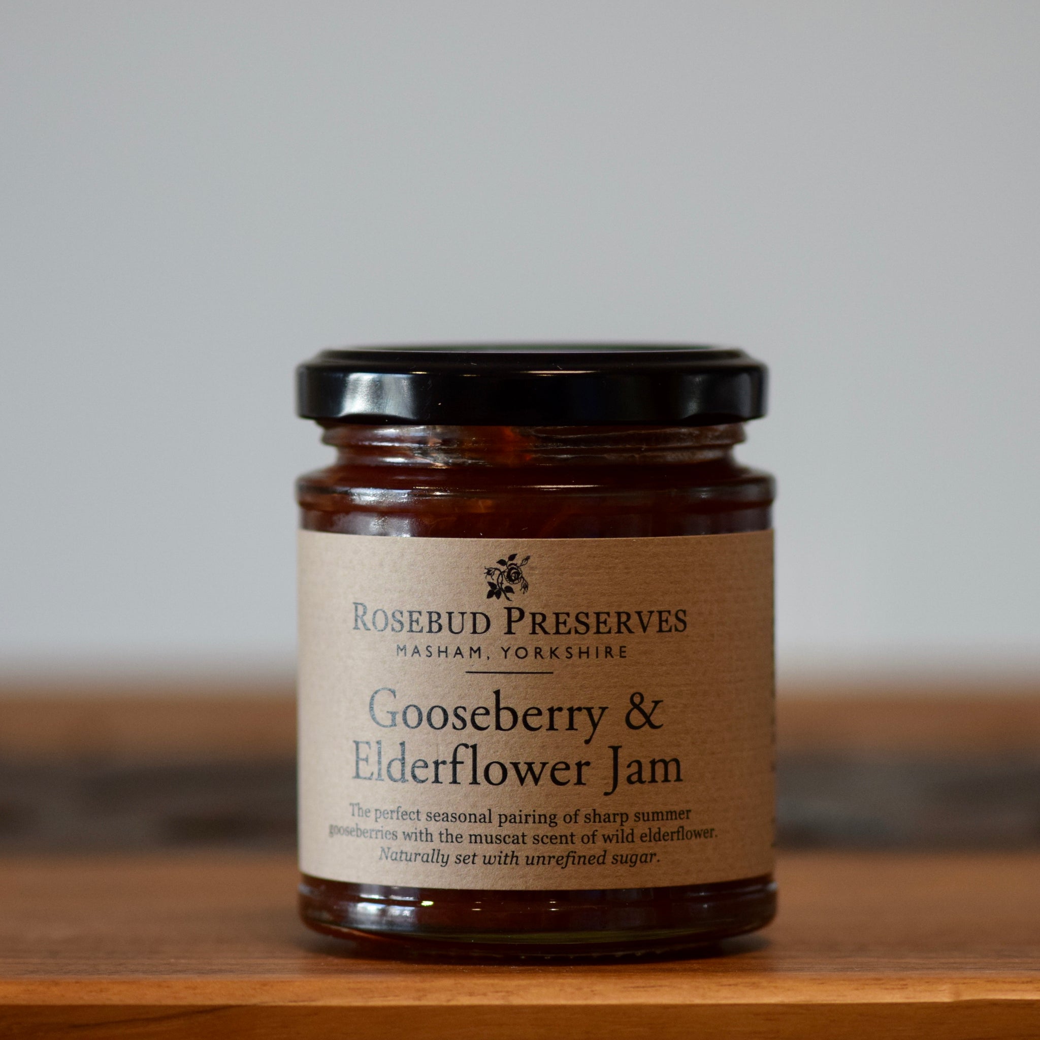 Rosebud Gooseberry & Elderflower Jam