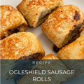 Pear, Sausage & Ogleshield Rolls
