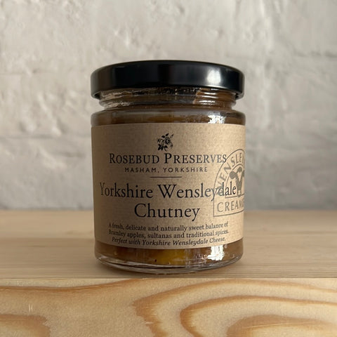 Yorkshire Wensleydale Rosebud Chutney - Rennet & Rind British Artisan Cheese