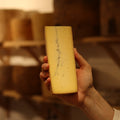 Rennet & Rind British Artisan Cheesemonger holding Ashcombe Cheese