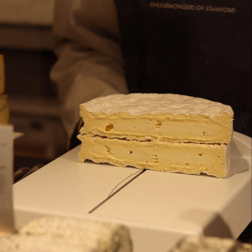 British Artisan Soft Cheese Baron Bigod, hand cut by Rennet & Rind.