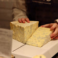 Rennet & Rind Cheesemonger with British Artisan creamy Blue cheese, Beauvale 