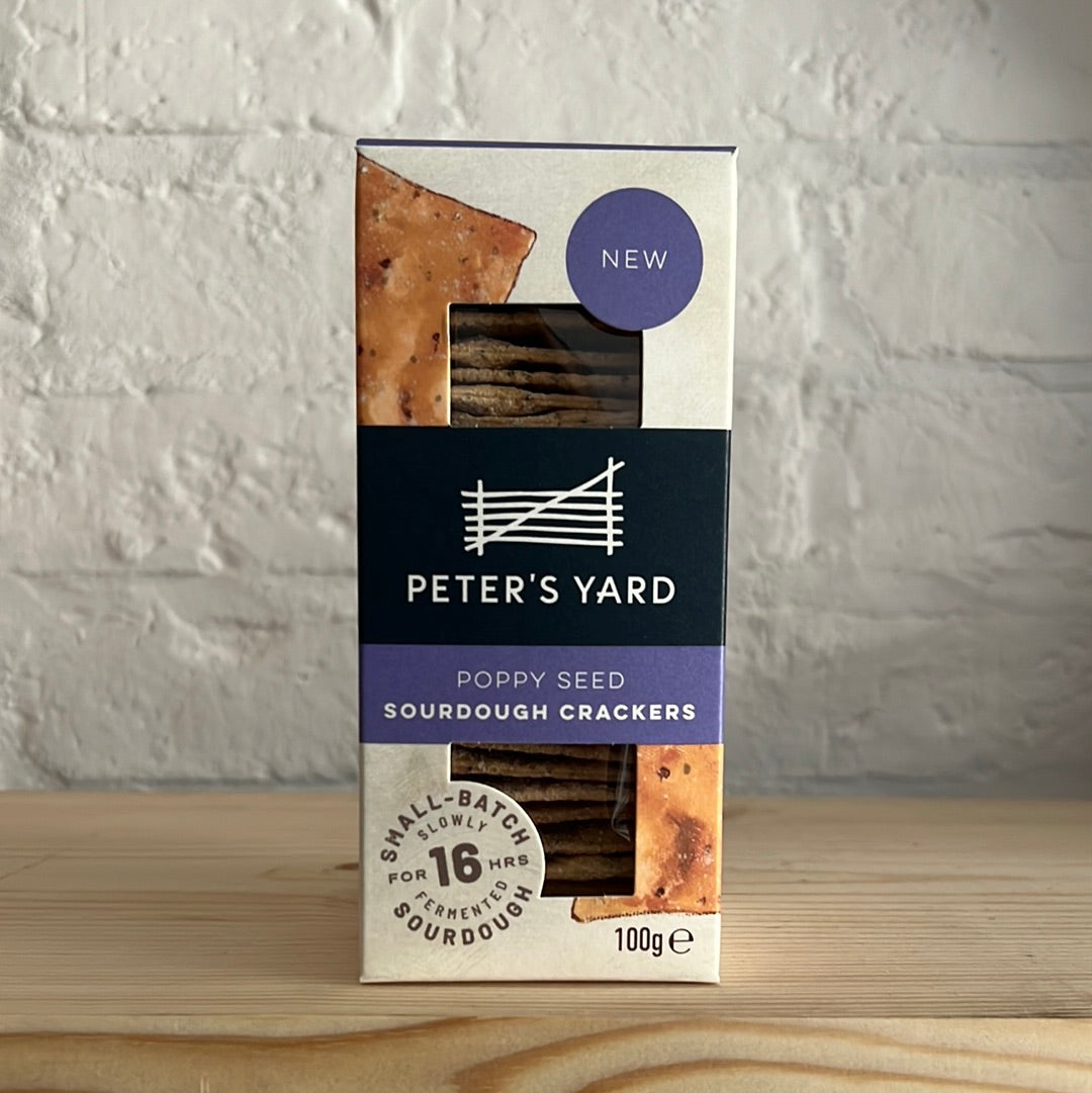 Peter's Yard Poppyseed Biscuits - Rennet & Rind British Artisan Cheese