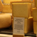 British artisan cheese Yoredale Wensleydale displayed on Rennet & Rind cheese counter