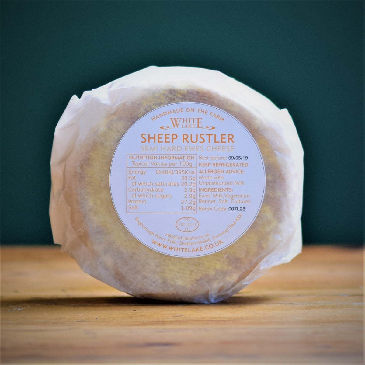 Rustler - Hard Sheep Milk British Artisan Cheese – Rennet & Rind