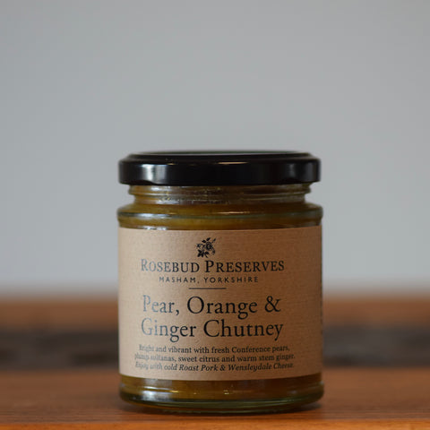 Pear, Orange & Ginger Chutney - Rennet & Rind British Artisan Cheese