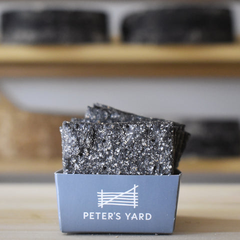 Peter’s Yard Rye & Charcoal Sourdough Crackers