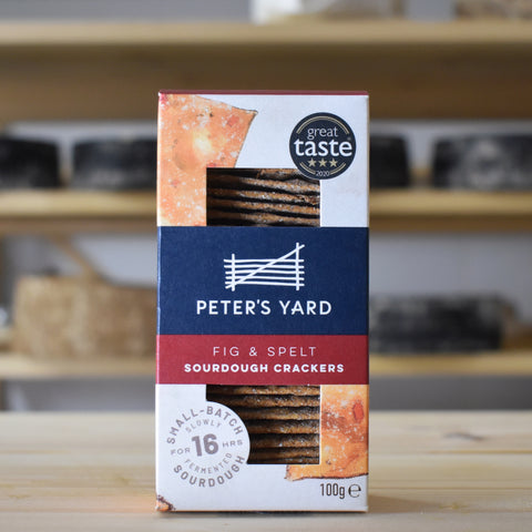 Peter’s Yard Fig & Spelt Sourdough Crackers